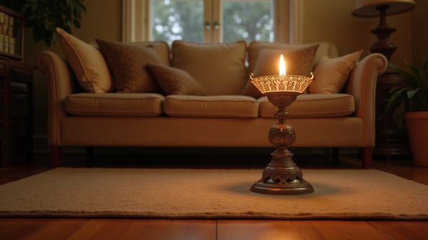 Éclairez votre décor avec une lampe à huile artisanale